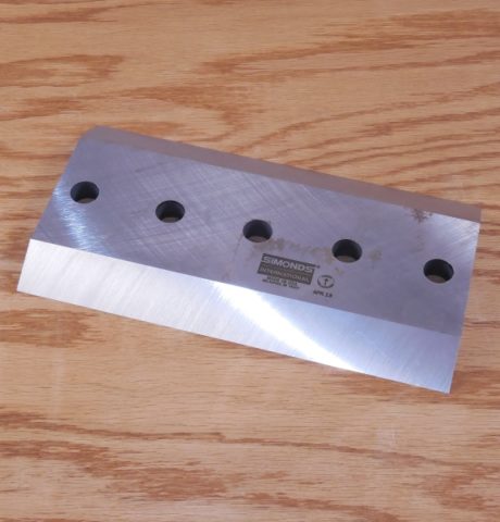 Brush Chipper Blade with 5 Holes