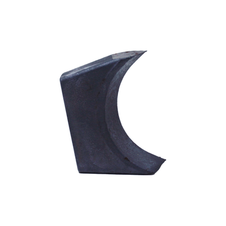 Mulcher tooth with 2 threaded holes