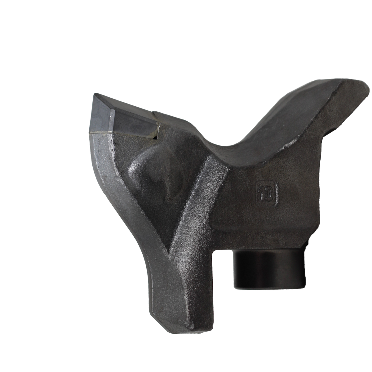 Carbide tooth for forestry equipment