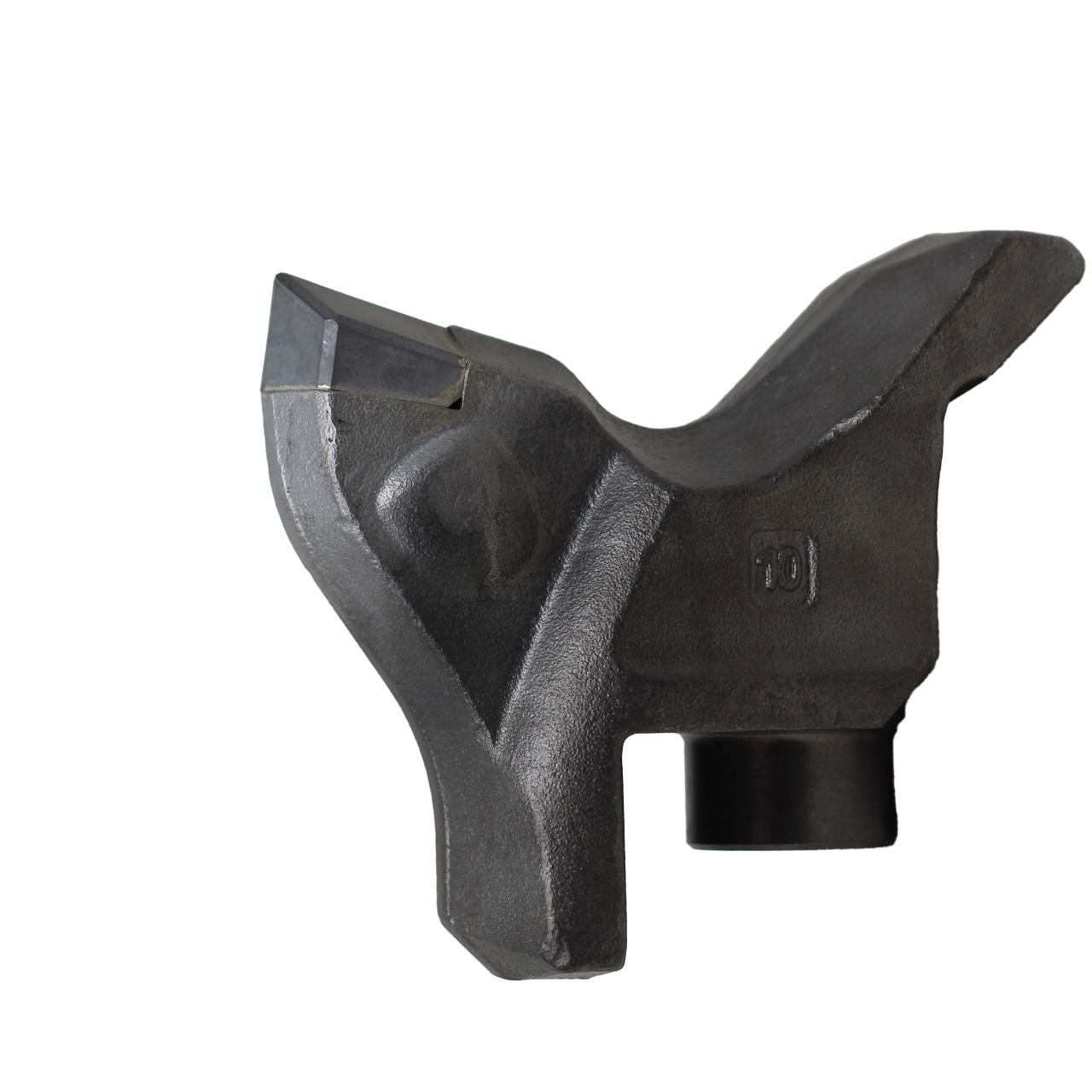 Carbide tooth for forestry equipment