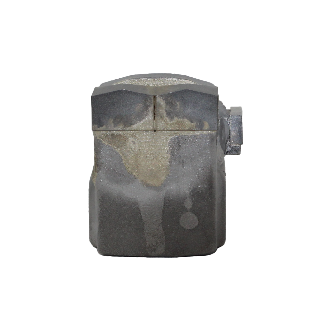 Mulcher tooth with hole for T-bolt