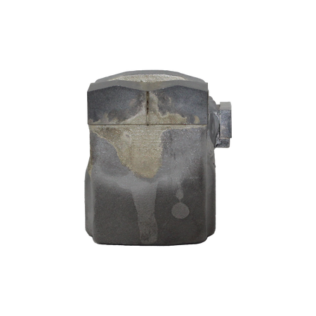 Mulcher tooth with hole for T-bolt