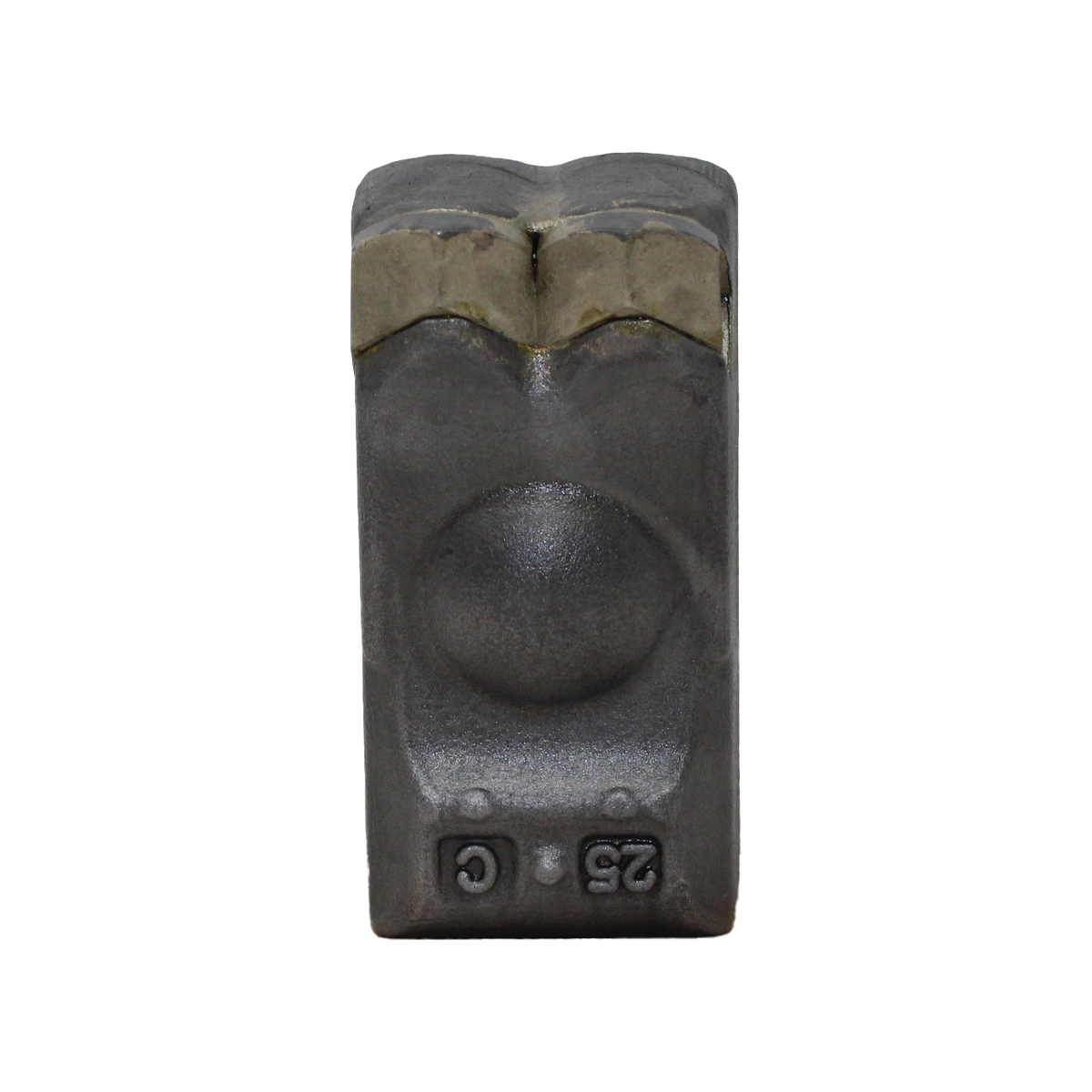 Carbide tooth for forestry equipment