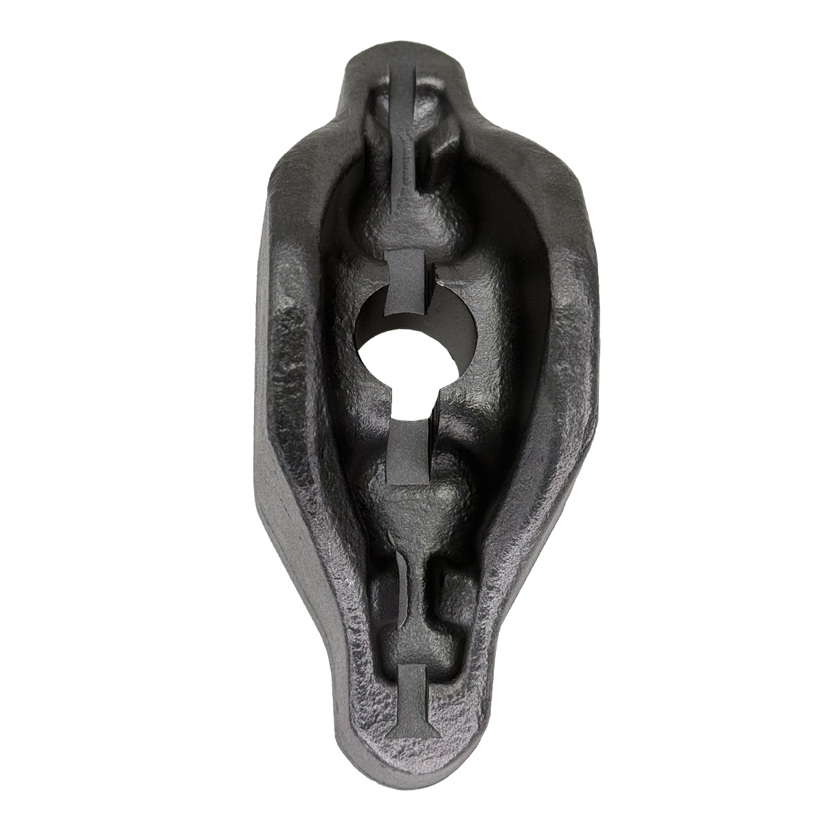 Mulcher tooth with hole for Hex bolt