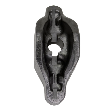 Mulcher tooth with hole for Hex bolt