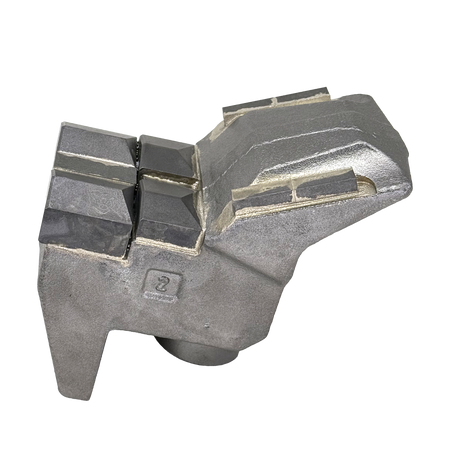 Carbide tooth for forestry equipment