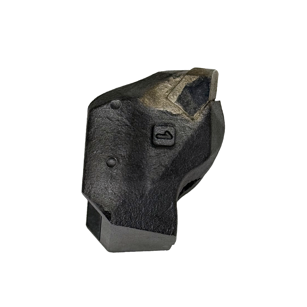 Carbide tipped mulching hammer