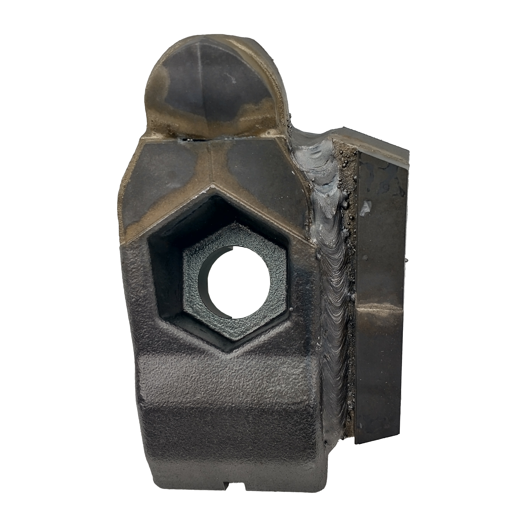 Carbide tooth for forestry equipment