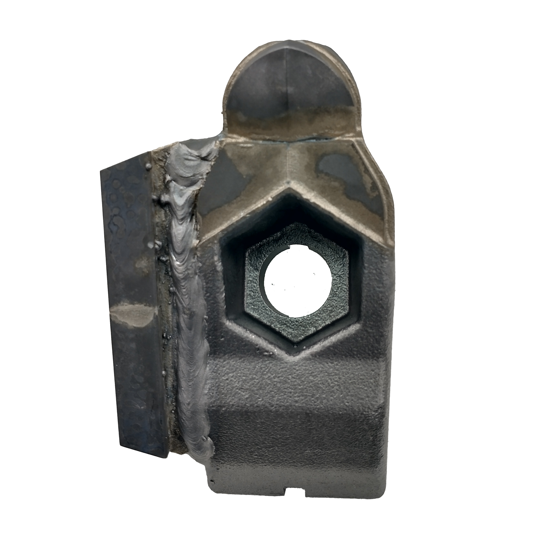 Carbide tooth for forestry equipment