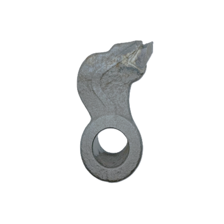 mulcher tooth side view