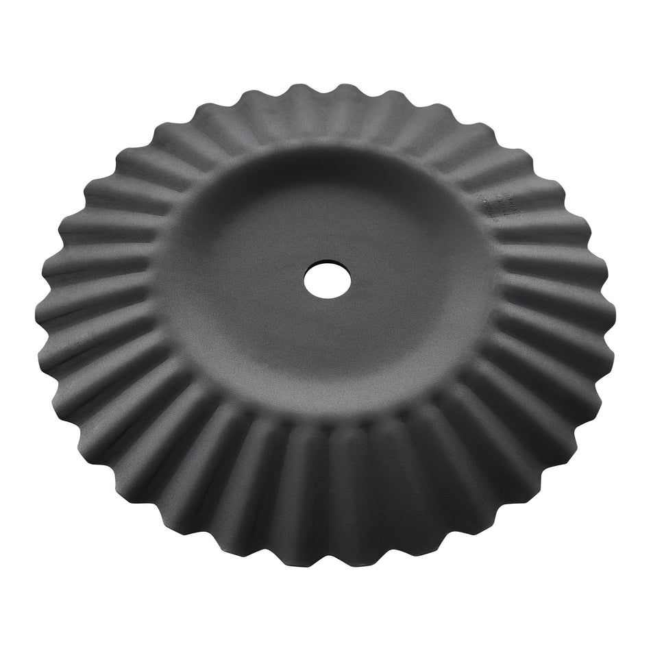 Disc Blade, Razor Edge, Reverse Crimp, 22"