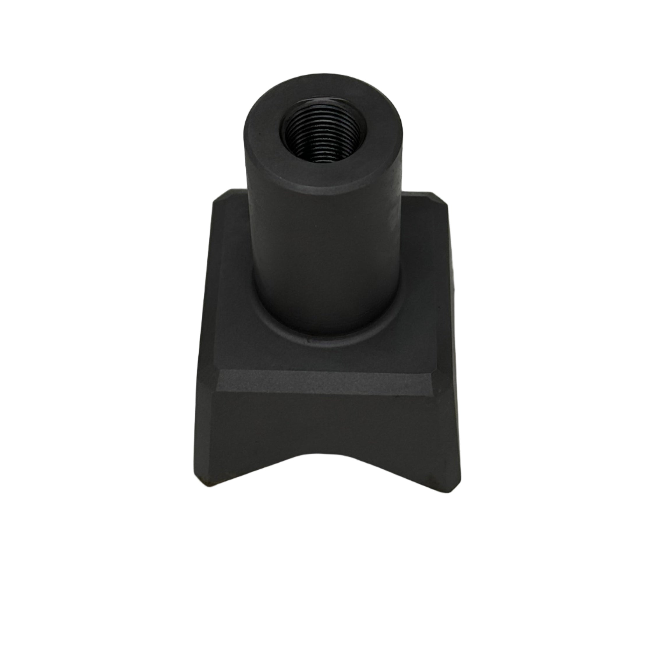 shank end of a hot saw tooth