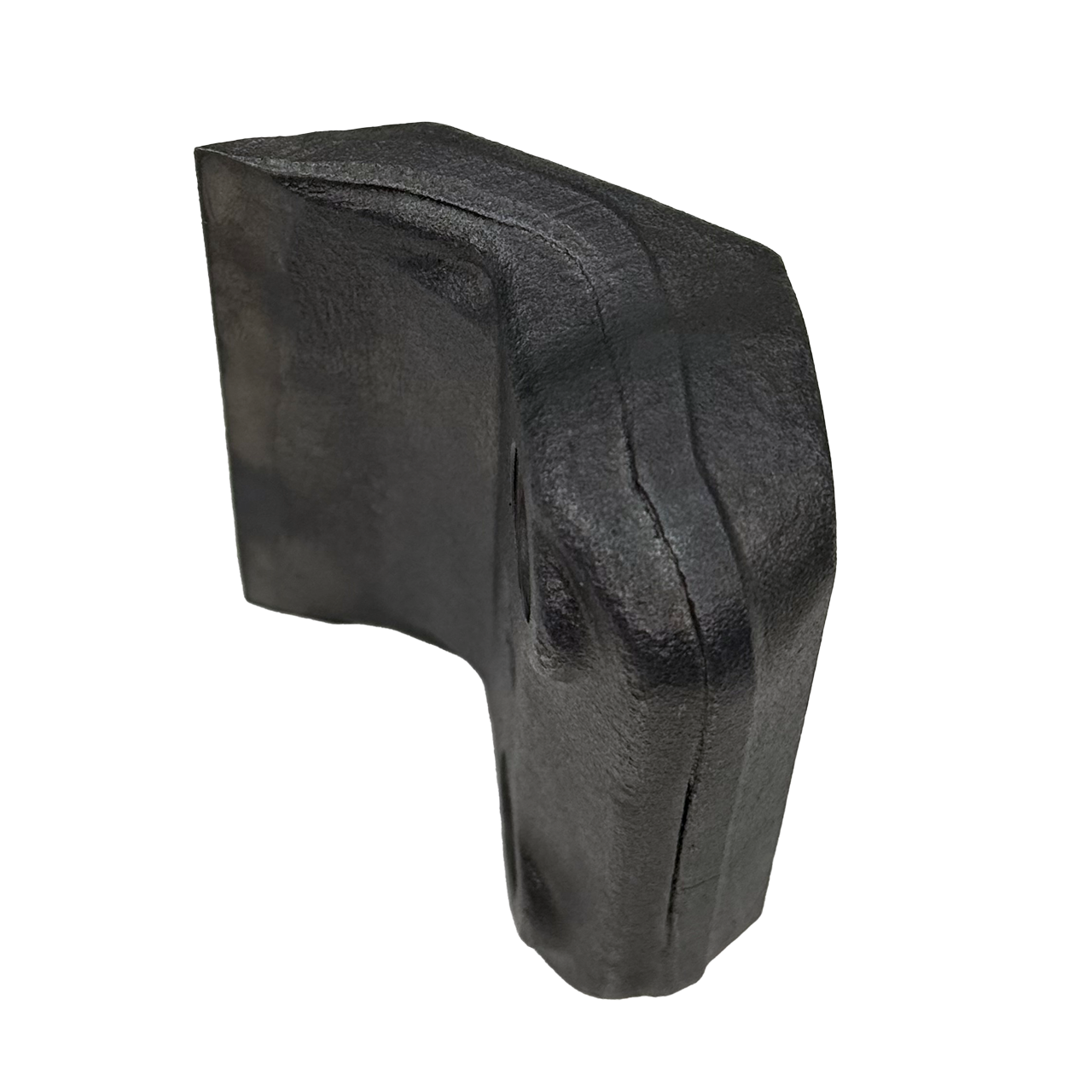 mulcher knife with top sharpening access