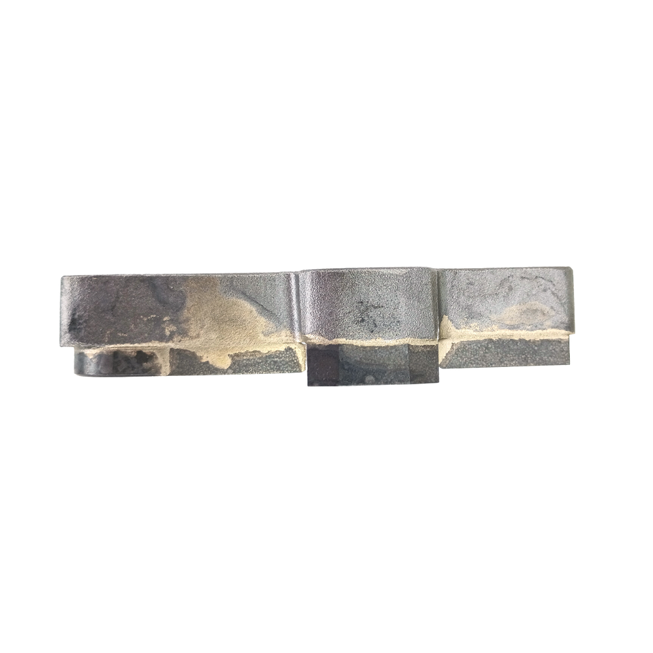 Mulcher tooth with 2 threaded holes