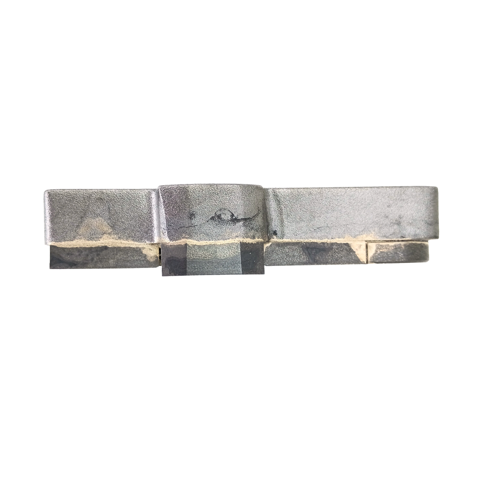 Mulcher tooth with 2 threaded holes