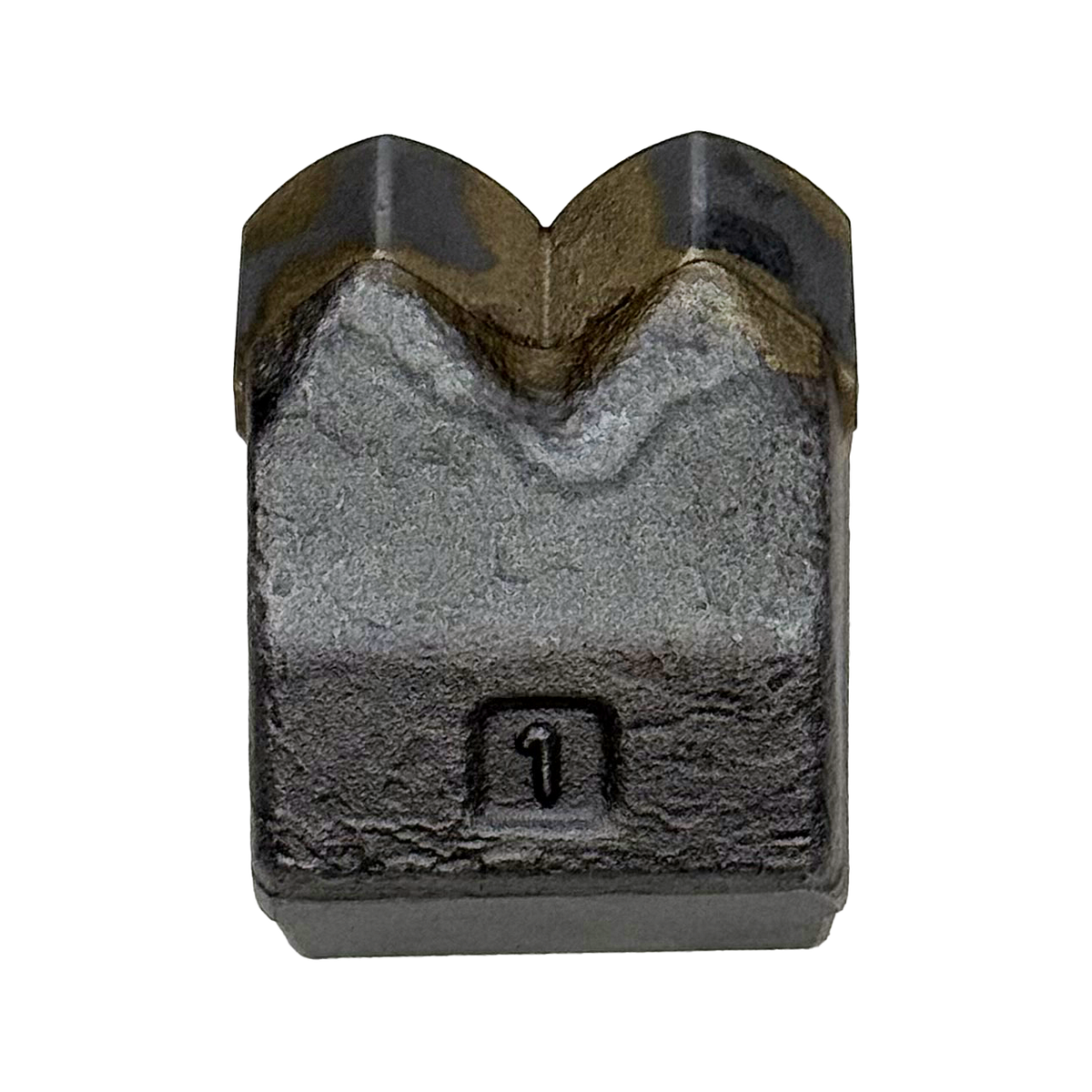 Carbide tooth for forestry equipment