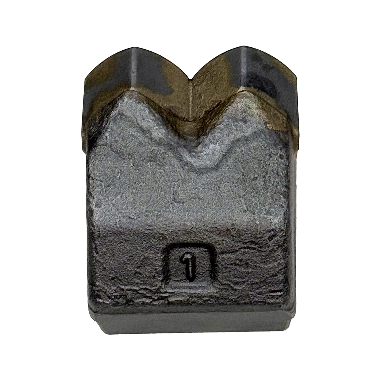 Carbide tooth for forestry equipment