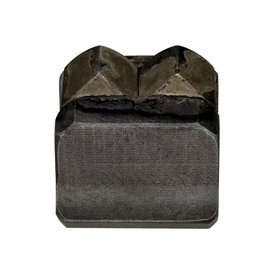 Dual Carbide Mulching Tooth for Diamond Mower