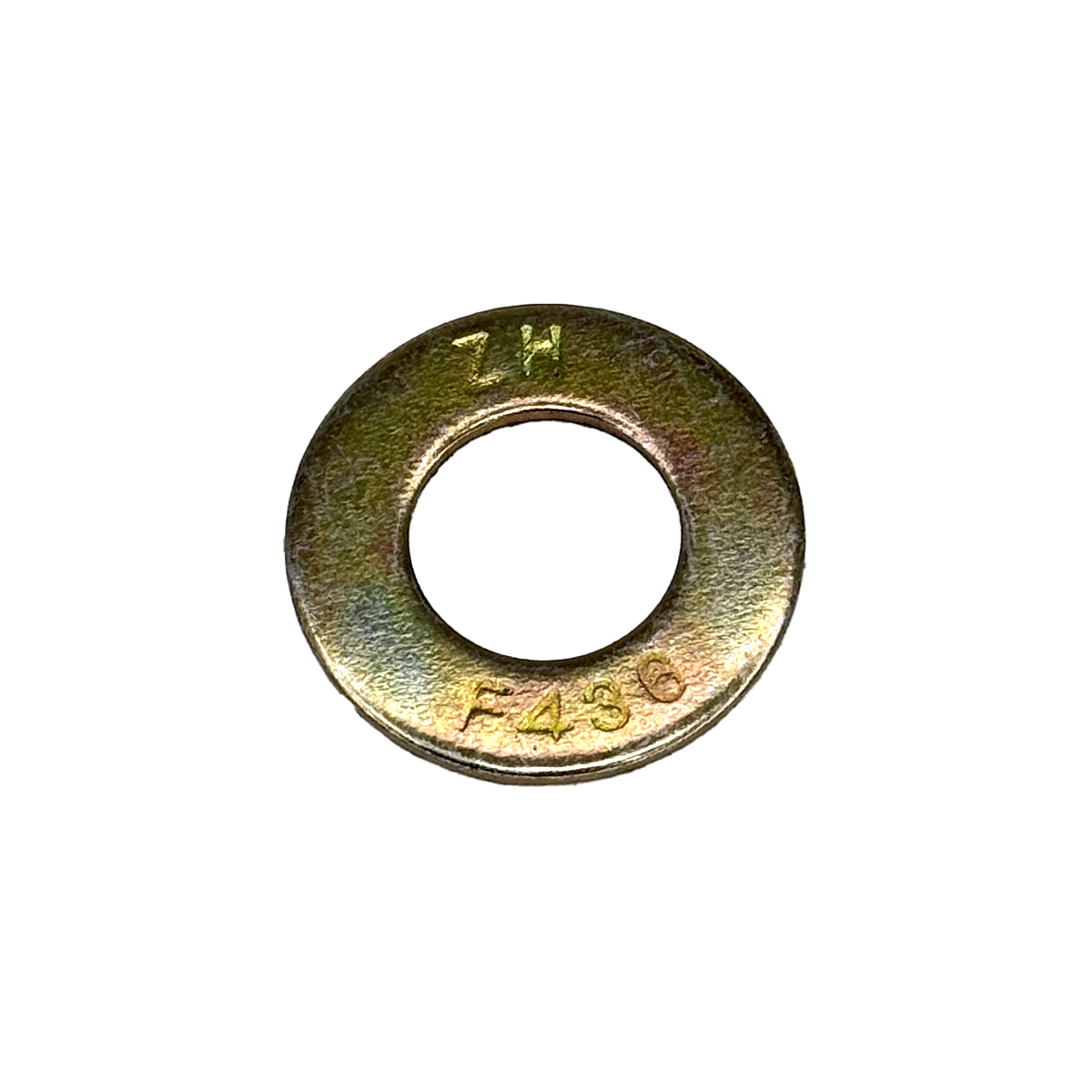 Washer for brush chipper knives