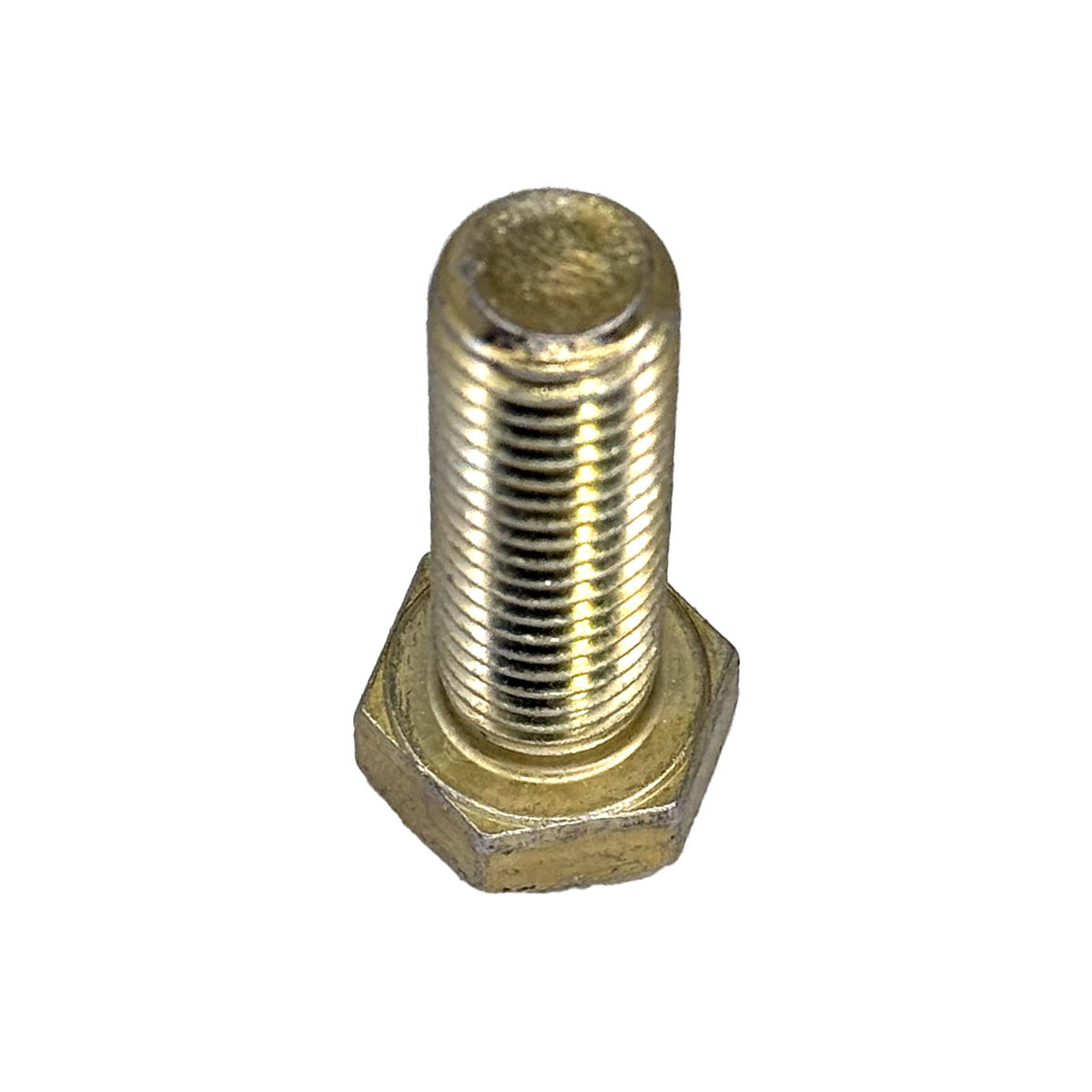 Short bolt for brush chipper knives