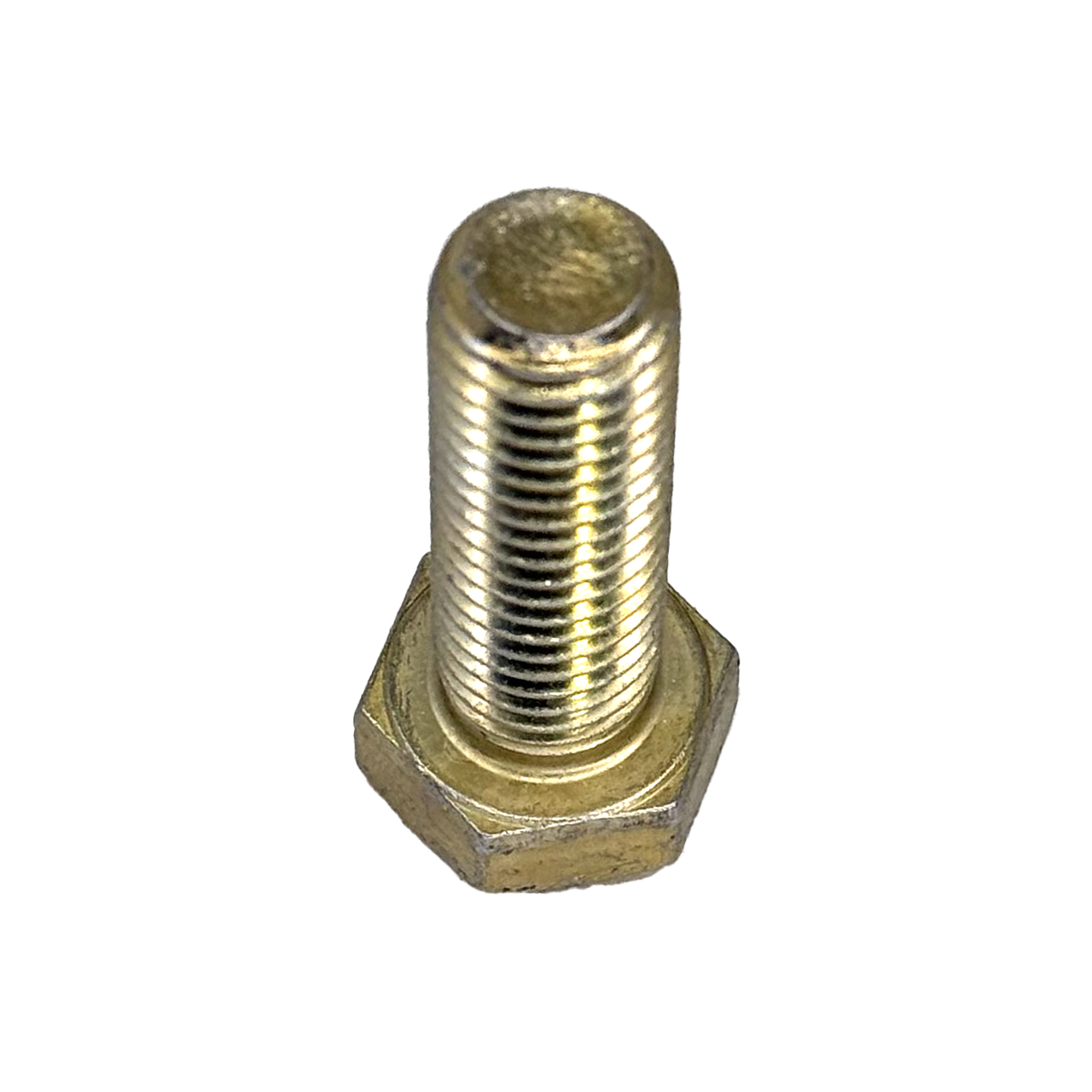Short bolt for brush chipper knives