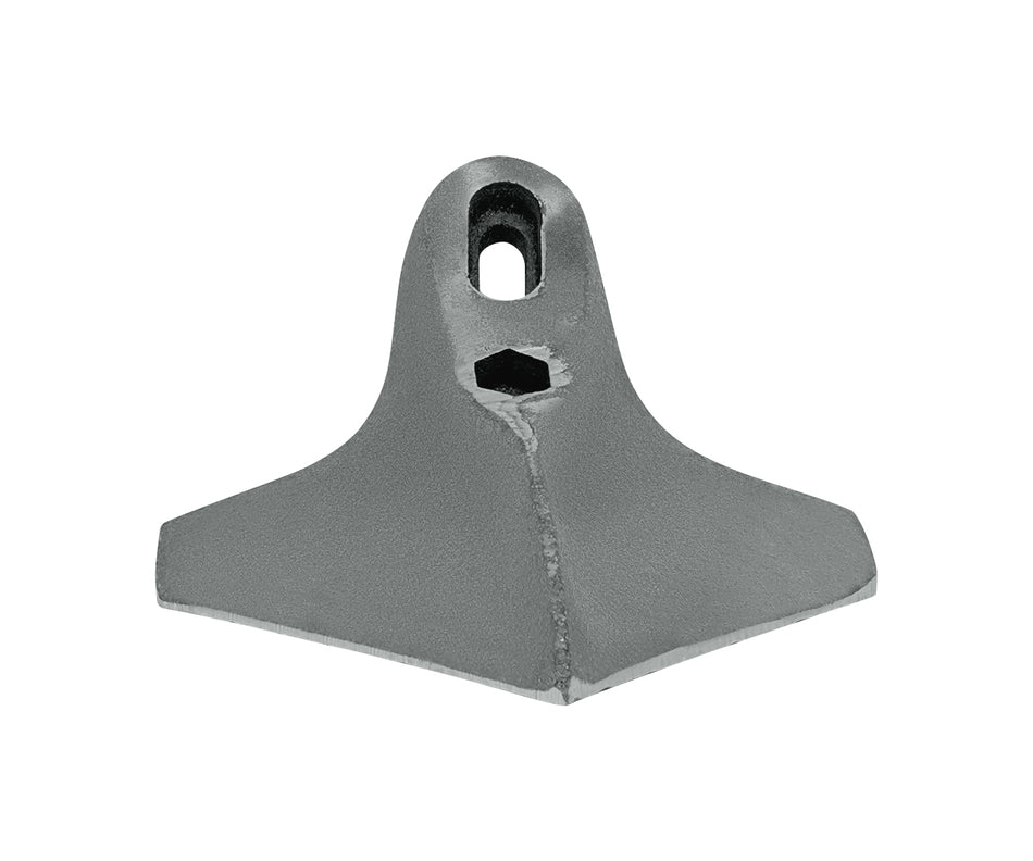 Cultivador de campo Stay Wide, cromado, 7"
