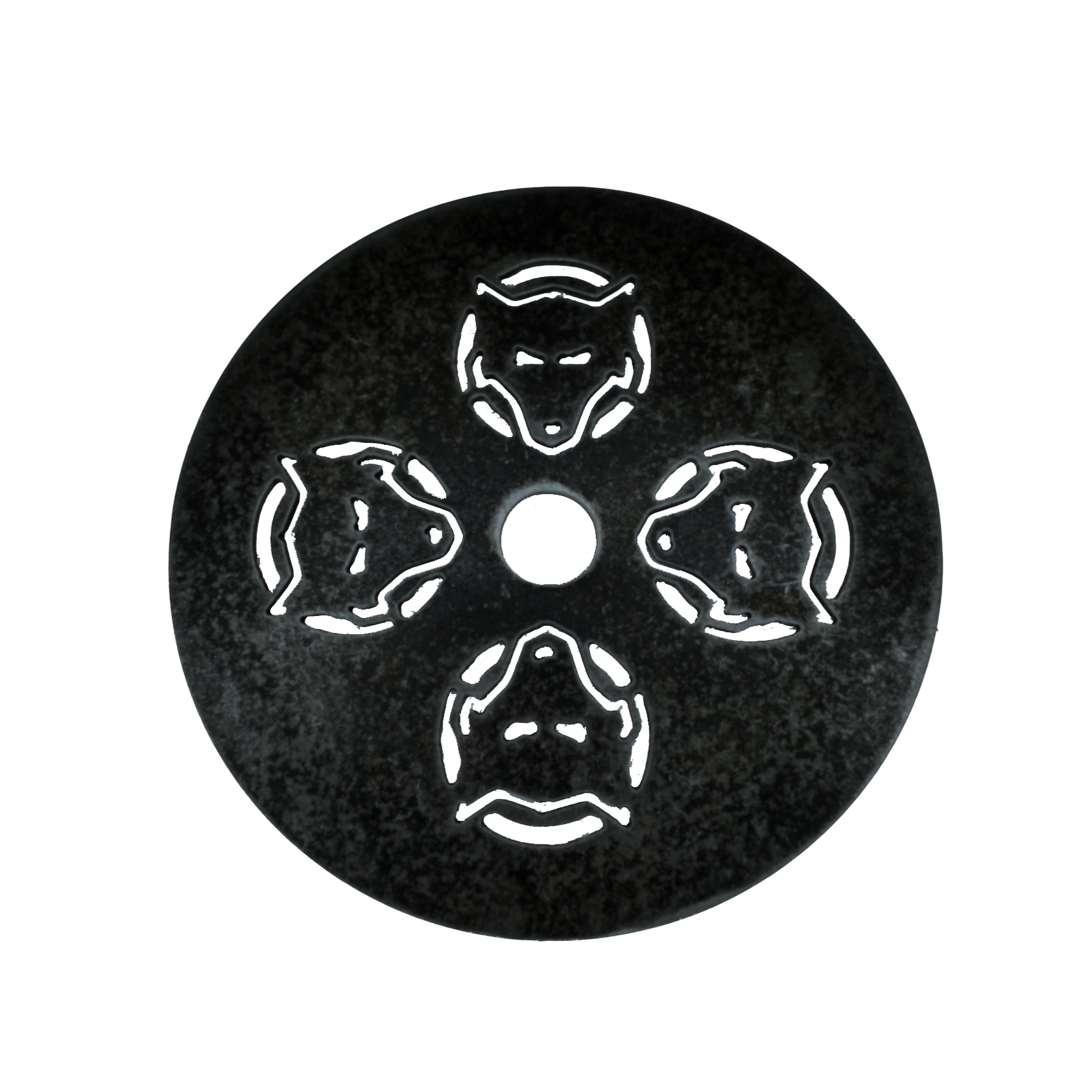 backing plate for fiber grinding disks