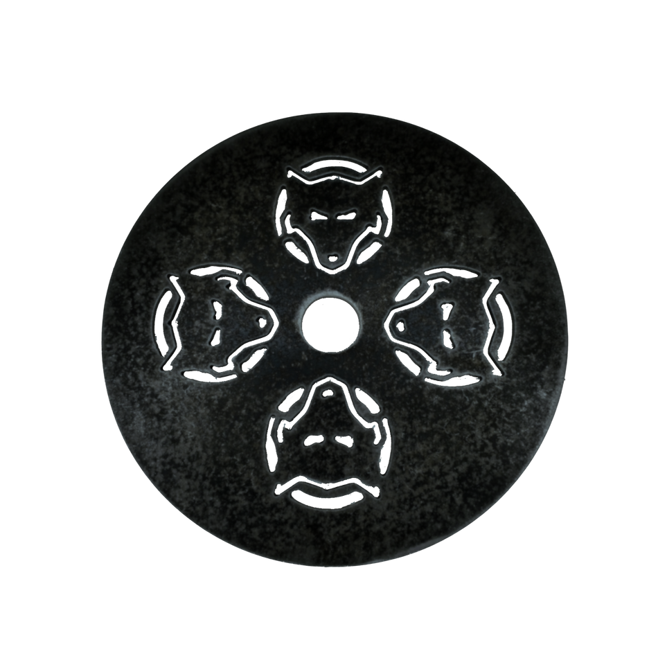 backing plate for fiber grinding disks